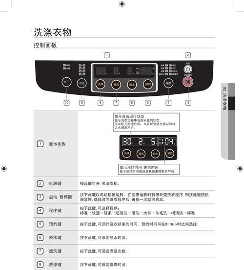 解决三星洗衣机5E错误代码的方法（修复三星洗衣机5E错误代码的实用技巧）  第1张