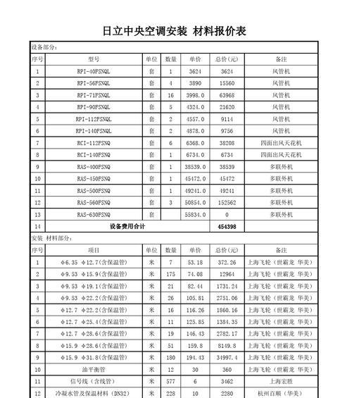 东丽中央空调维修价格揭秘（探究东丽中央空调维修费用构成与价格测算）  第1张