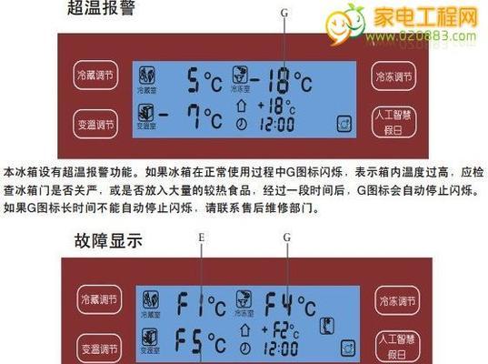 探索伊莱克斯冰箱显示EF代码的奥秘（解密EF代码背后的冷藏技术）  第3张